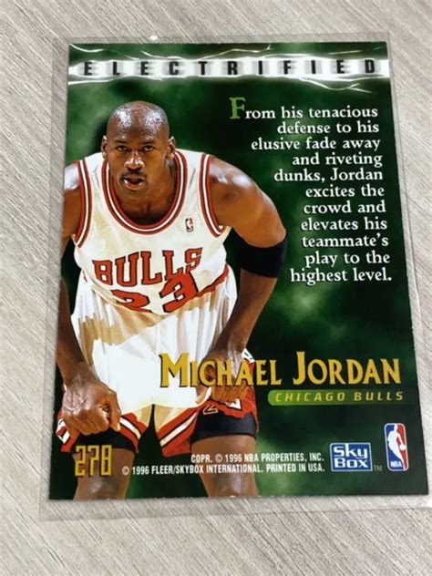 Skybox Premium Electrified Michael Jordan Bulls Rodman Pippen