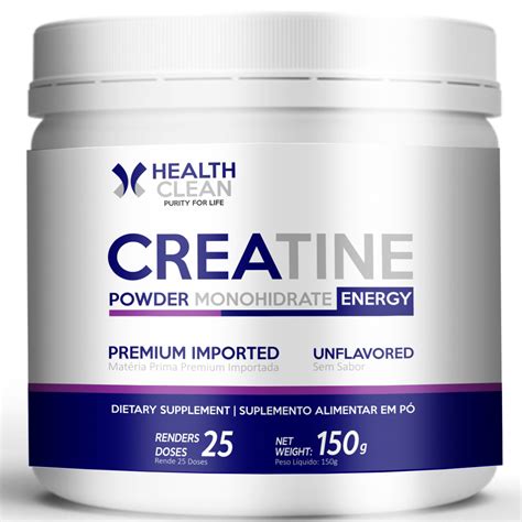 Creatina Powder Monohidratada Energy G Health Clean Creatina