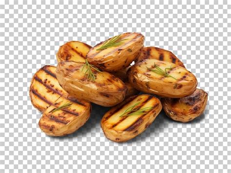 Batatas Grelhadas Isoladas Em Fundo Transparente Png Psd Psd Premium