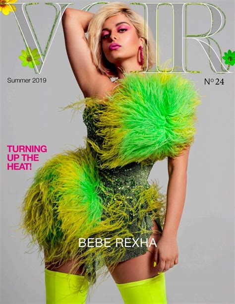 Bebe Rexha Voir Fashion Magazine Issue 24 Summer 2019 • Celebmafia