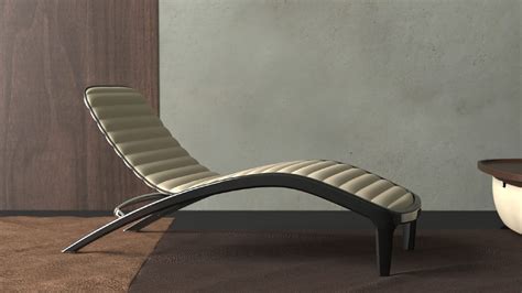 Flow Chaise Longue Nordern Valerio Cometti V12 Design Studio