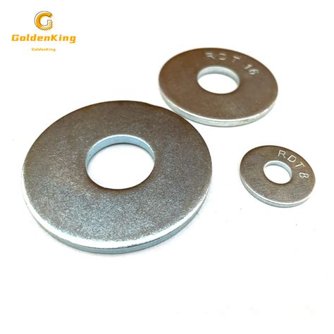 Din Zinc Plated Steel Flat Fender Washer China Din Flat