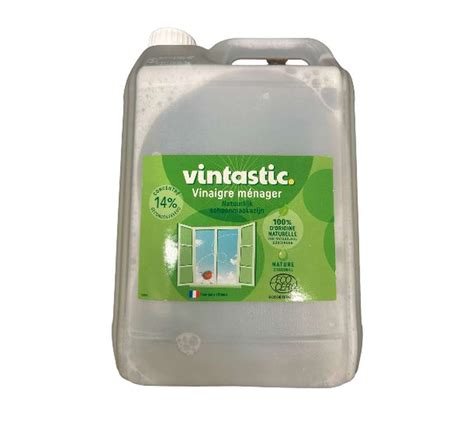 Vinaigre ménager 20 Vintastic 5 L La Belle Vie Courses en Ligne