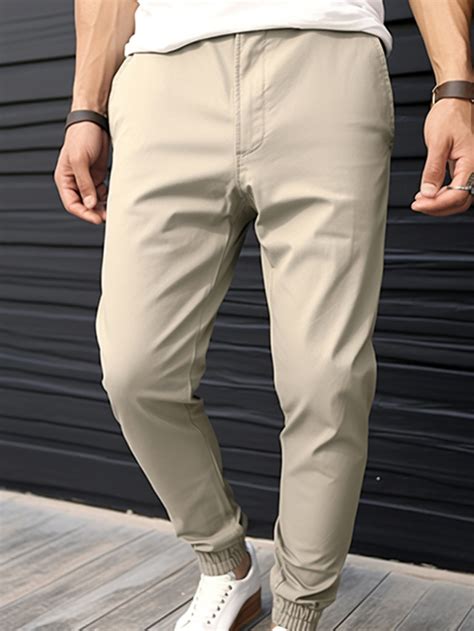 Homme Pantalon Jogger Pantalon Chino Pantalons D Contract S Poche