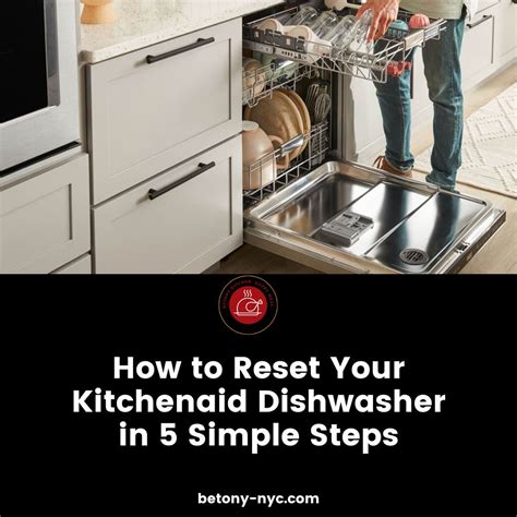 How To Reset Your Kitchenaid Dishwasher In Simple Steps