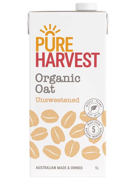 Unsweetened Organic Oat Milk Pureharvest