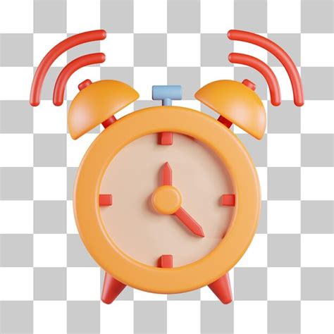 Icono D De Reloj Despertador Archivo Psd Premium