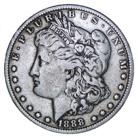 Better Grade 1888 Morgan United States Silver Dollar 90 Pure Silver