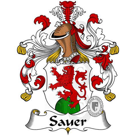 Sauer Familie Heraldik Genealogie Wappen Sauer