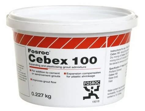 Fosroc Cebex Expanding Plasticized Grout Admixture At Best Price In