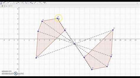 Simmetria Centrale Costruzione Di Un Poligono Youtube