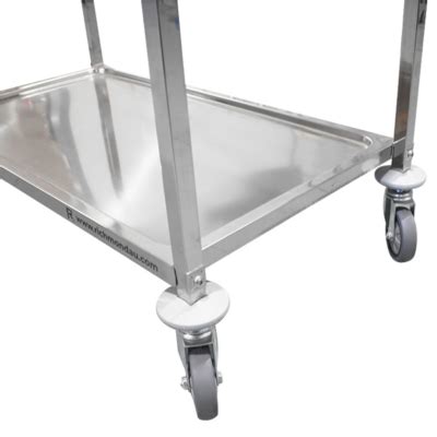 X Mm Tier Grade Stainless Service Trolley Str