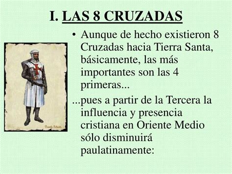 Ppt Las Cruzadas Powerpoint Presentation Free Download Id 6174055