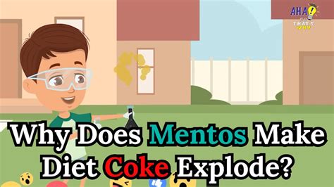 Why Does Mentos Make Diet Coke Explode Youtube