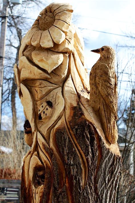 Chainsaw carving of owls and chainsaw carving of birds – Artofit