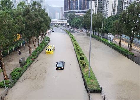 超颱蘇拉最強黑雨夾擊香江 9月雨量超正常值逾3倍破紀錄 Oncc 東網 Line Today