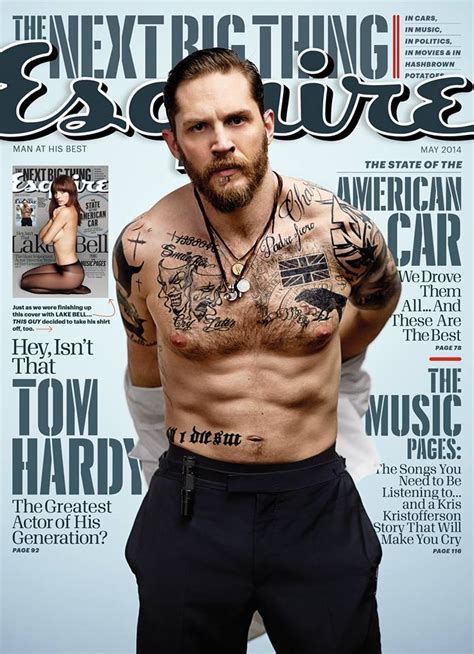 Tom Hardy Tattoos