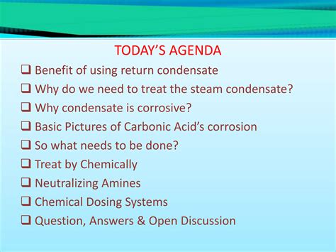 Condensate water treatment presentation | PDF