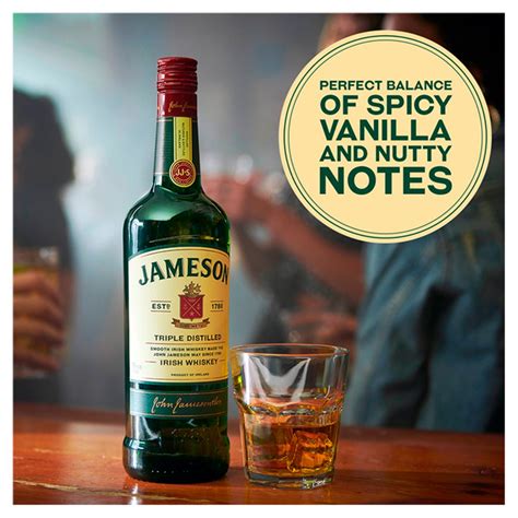 Jameson Triple Distilled Blended Irish Whiskey Cl Bb Foodservice