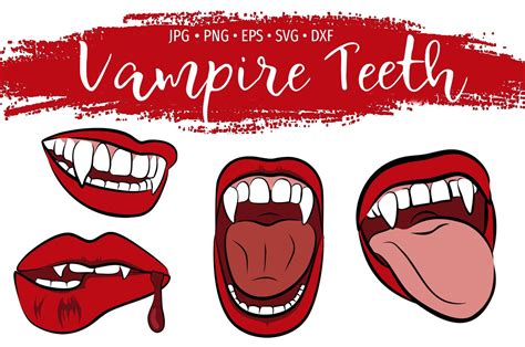 Vampire Teeth Template - prntbl.concejomunicipaldechinu.gov.co