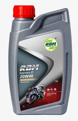 Rbm W Supreme T Api Sl Bike Engine Oil Bottle Of Litre At