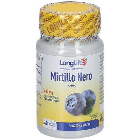 Longlife Mirtillo Nero Pz Redcare