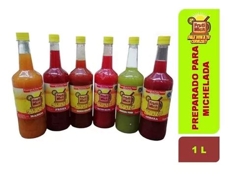 Fruti Mich Jarabe Para Michelada Caja 6 Pzs Varios Sabores En Venta En