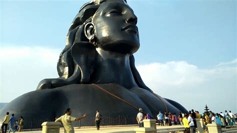 Biggest Statue Of Lord Shiva In India Coimbatore Tamilnadu Isha ...