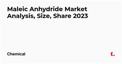 Maleic Anhydride Market Analysis Size Share Teletype