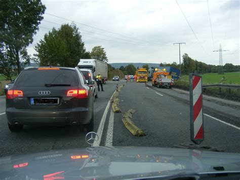 Lkw Unfall Auf Der B Springe