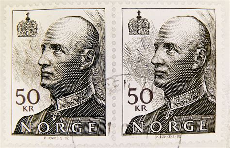 Beautiful Stamp Noreg 50 Kr Norge Timbre Postes Postage 5 Flickr