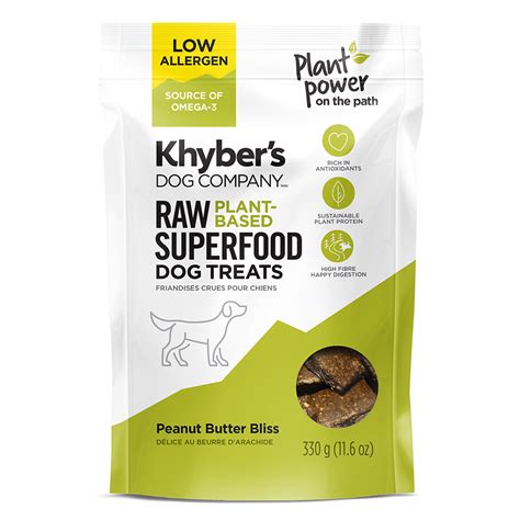 Peanut Butter Bliss Raw Superfood – Plant-Based – Low Allergen Dog ...