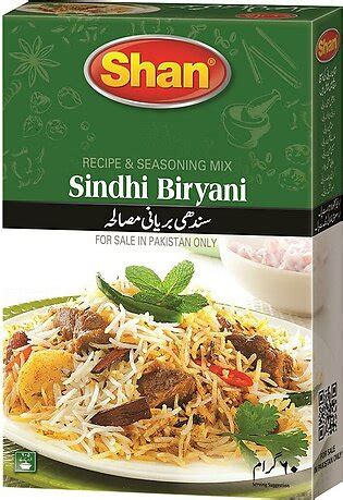 Shan Sindhi Biryani Masala G Spices Flavours