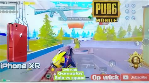 Iphone Xr Livik New Recode Best Gameplay Solo Vs Squad1vs4 Iphone Xr