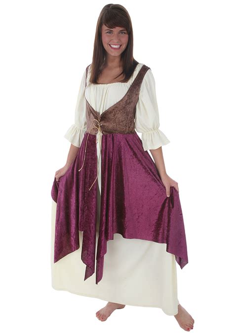 Female Peasant Costume Womens Tavern Wench Renaissance Costumes