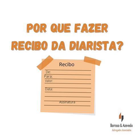 Por Que Fazer Recibo Da Diarista