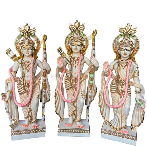 Buy Ram Darbar Statue Murti Large Inches Siyapati Ram Chandra Marble