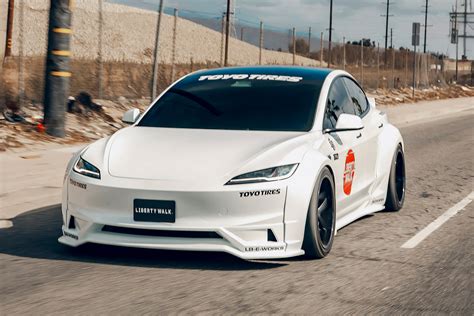 LB E WORKS TESLA Model 3 Liberty Walk リバティーウォーク Complete car and