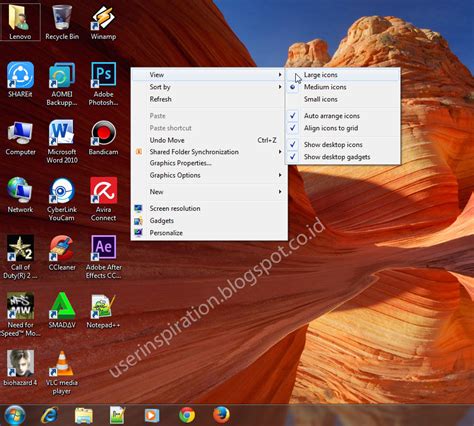 Tutorial Amazing Cara Merubah Tampilan Desktop Window