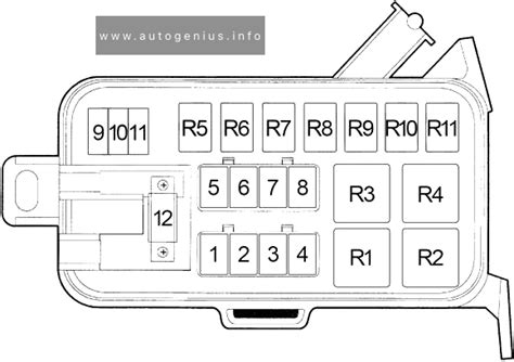 Dodge Ram 2500 1994 1997 Fuse And Relay Box Diagram Auto Genius