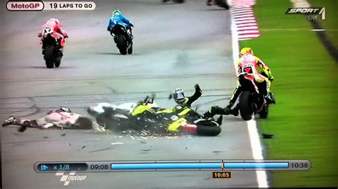 Crash Simoncelli Sepang Youtube