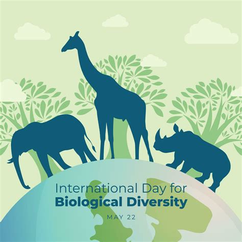 Vector Graphic Of International Day For Biological Diversity Good For