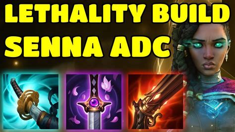 Lethality Build Is Good On Senna Adc Or Crit Better Youtube