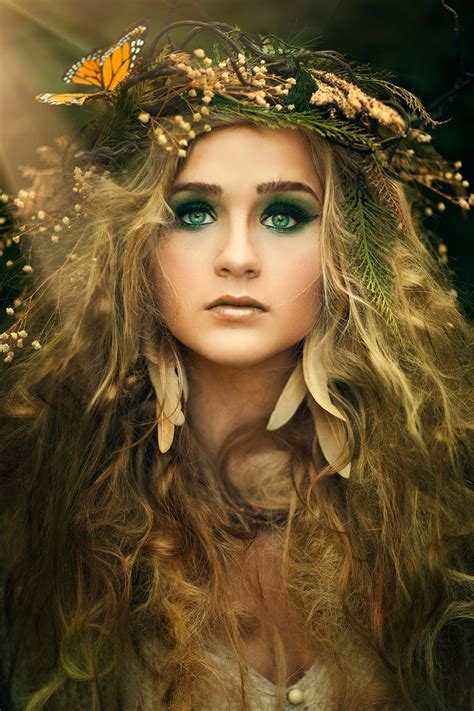 Gsfrenchshabbylife Beautiful Halloween Makeup Mother Nature Costume Fairy Fantasy Makeup