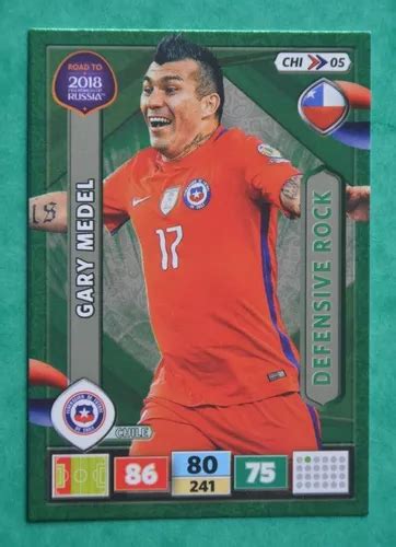 Carta Adrenalyn Xl Road To Russia Gary Medel Chile Cuotas sin interés