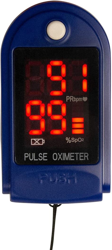 Roscoe Medical Finger Pulse Oximeter Oxygen Saturation Monitor Pulse