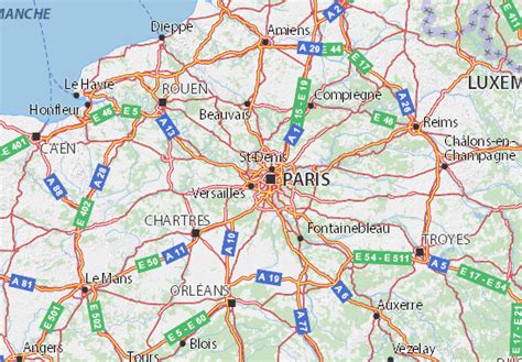 MICHELIN Hauts-de-Seine map - ViaMichelin