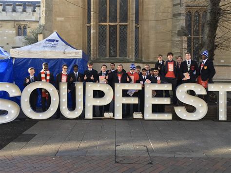 Bedford School on Twitter: "Privileged to be part of @SoupFestBeds once