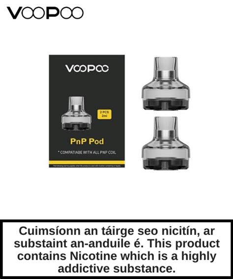 Voopoo Pnp Replacement Pods X2 Vape Escape Ireland