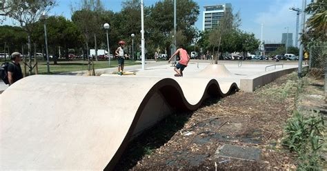 Skateparks en España Skatepark La Mar Bella Barcelona